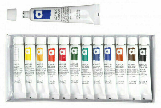 Farba akrylowa Madrid Papel Zestaw Farb Akrylowych 12x12 ml - 2