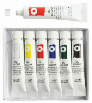 Uljana boja Madrid Papel PP178 Set uljanih boja 6x12 ml - 2