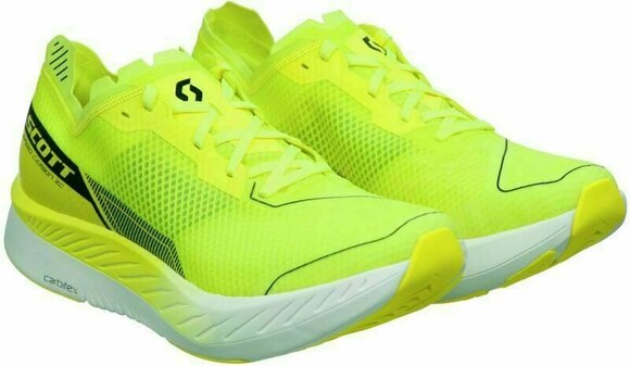 Pantofi de alergare pe șosea Scott Speed Carbon RC Shoe Yellow/White 45 Pantofi de alergare pe șosea - 4