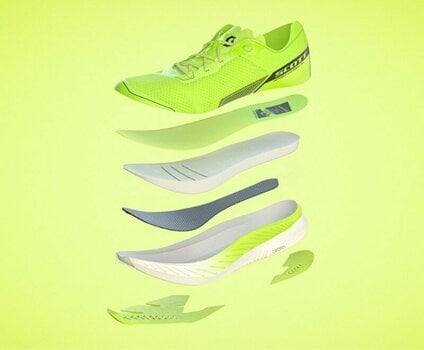 Pantofi de alergare pe șosea Scott Speed Carbon RC Shoe Yellow/White 45 Pantofi de alergare pe șosea - 5