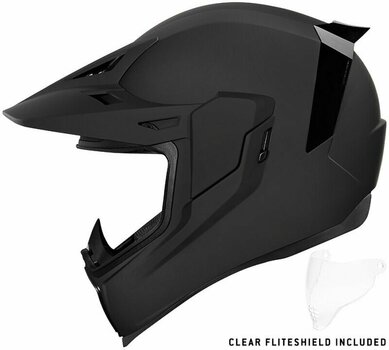 Hjelm ICON Airflite Moto™ Rubatone Black 2XL Hjelm - 2