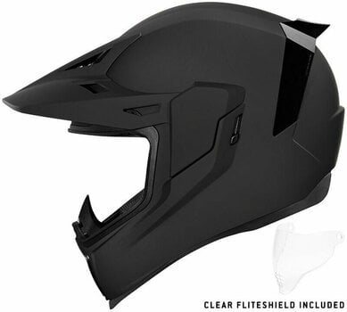 Helm ICON Airflite Moto™ Rubatone Black S Helm - 2