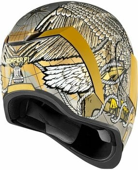 Helm ICON Airform Semper Fi™ Gold S Helm (Alleen uitgepakt) - 5