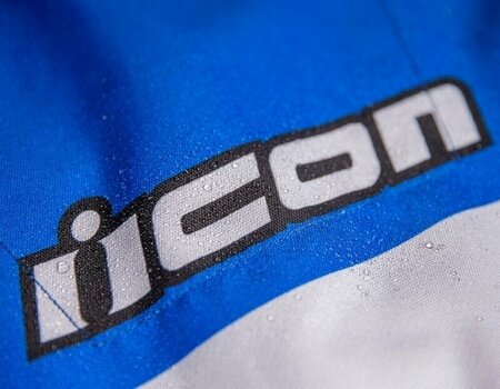 Geacă textilă ICON Airform Retro™ Jacket Blue L Geacă textilă - 6