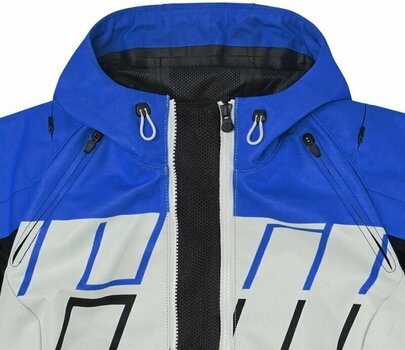 Textilní bunda ICON Airform Retro™ Jacket Blue 2XL Textilní bunda - 3
