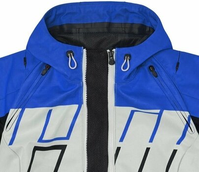 Geacă textilă ICON Airform Retro™ Jacket Blue 2XL Geacă textilă - 3