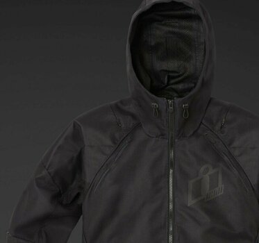 Текстилно яке ICON Airform™ Jacket Black L Текстилно яке - 12