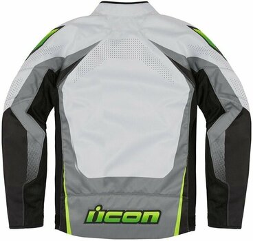 Μπουφάν Textile ICON Hooligan Ultrabolt™ Jacket Hi-Viz S Μπουφάν Textile - 2