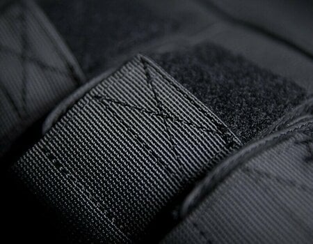 Moto vesta ICON Regulator D3O Stripped Leather Čierna 4XL Moto vesta - 3