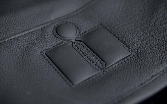 Moto vesta ICON Regulator D3O Stripped Leather Čierna 4XL Moto vesta - 6