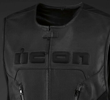 Moto vesta ICON Regulator D30™ Vest Černá L-XL Moto vesta - 9