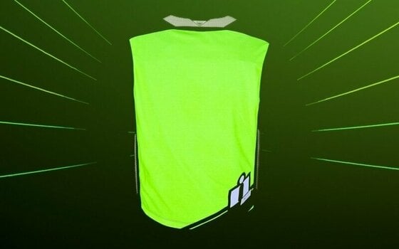 Reflecterend vest voor motorfiets ICON Mil-Spec 2™ Vest Hi-Viz Yellow M-S Reflecterend vest voor motorfiets - 10