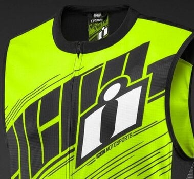 Motorcycle Reflective Vest ICON Mil-Spec 2™ Vest Hi-Viz Yellow M-S Motorcycle Reflective Vest - 11