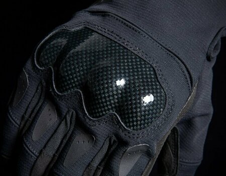 Rukavice ICON Stormhawk™ Glove Black 3XL Rukavice - 4