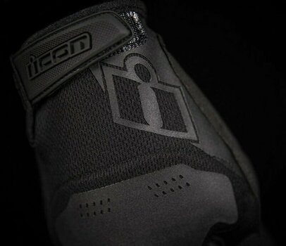 Mănuși de motocicletă ICON Hooligan™ Glove Black S Mănuși de motocicletă - 5