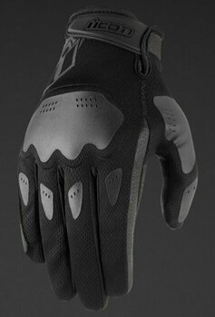 Mănuși de motocicletă ICON Hooligan™ Glove Black S Mănuși de motocicletă - 9