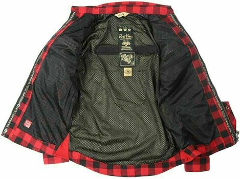 Kevlarová košeľa Rusty Pistons RPSWM46 Rixby Men Red/Black 5XL Kevlarová košeľa - 3