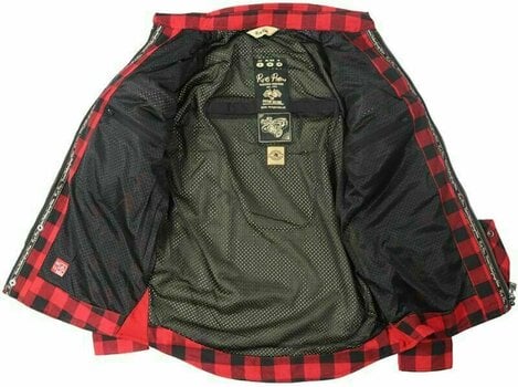 Kevlarová košeľa Rusty Pistons RPSWM46 Rixby Men Red/Black XL Kevlarová košeľa - 3
