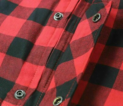 Kevlarová košeľa Rusty Pistons RPSWM46 Rixby Men Red/Black XL Kevlarová košeľa - 4