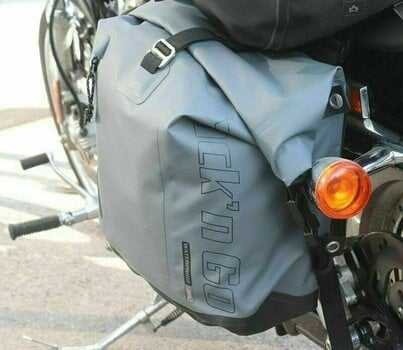 Boczna motocyklowa sakwa / torba Pack’N GO WP Beryl 25 L - 8