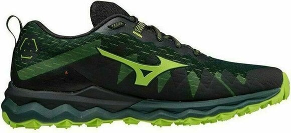 Pantofi de alergare pentru trail Mizuno Wave Daichi 6 Green Gables/Lime Green/Obsidian 42 Pantofi de alergare pentru trail - 2