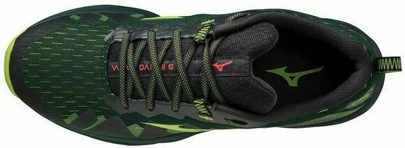 Pantofi de alergare pentru trail Mizuno Wave Daichi 6 Green Gables/Lime Green/Obsidian 42 Pantofi de alergare pentru trail - 4