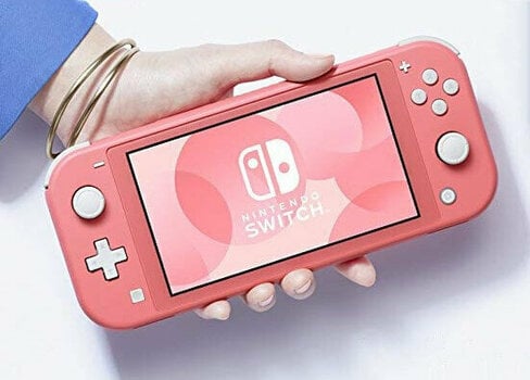 Console da gioco Nintendo Switch Lite + ACNH + NSO 3month Coral - 5