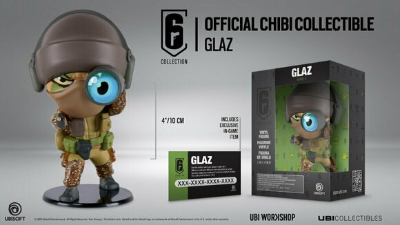 Sammlerfigur Ubisoft Rainbow Six Siege Chibi Figurine - Glaz Sammlerfigur - 4