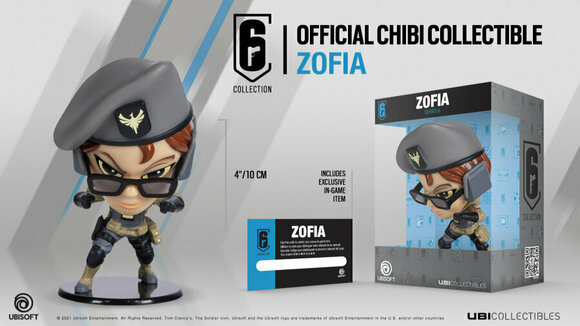 Figura colecionável Ubisoft Rainbow Six Siege Chibi Figurine - Zofia Figura colecionável - 5
