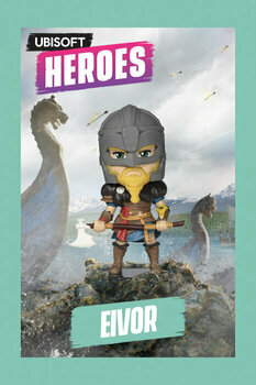 Figurină de colecție Ubisoft UBI Heroes - ACV Eivor Male - Chibi Figurine Figurină de colecție - 5