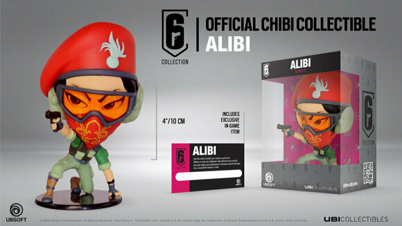 Zbirna figurica Ubisoft Rainbow Six Siege Chibi Figurine - Alibi Zbirna figurica - 5
