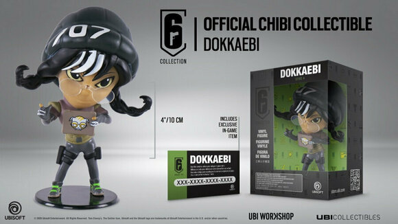 Figurină de colecție Ubisoft Rainbow Six Siege Chibi Figurine - Dokkaebi Figurină de colecție - 4