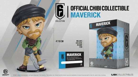 Sammlerfigur Ubisoft Rainbow Six Siege Chibi Figurine - Maverick Sammlerfigur - 5