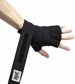 Box und MMA-Handschuhe Everlast Evergel Fastwraps Black L - 3