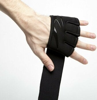 Box und MMA-Handschuhe Everlast Evergel Fastwraps Black XL - 2