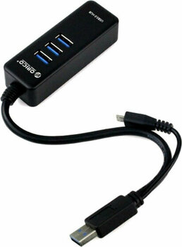 USB Hub Orico H4019-U3-BK OTG 4 port USB3.0 USB Hub - 2