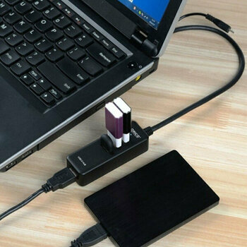 USB Hub Orico H4019-U3-BK OTG 4 port USB3.0 USB Hub - 3