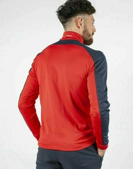 Sacou Galvin Green Dwight 1/2 Zip Red L Sacou - 4