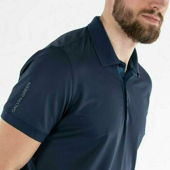 Chemise polo Galvin Green Marwin Navy L Chemise polo - 4