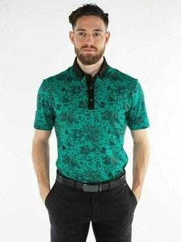 Tricou polo Galvin Green Maddox Ventil8+ Verde L Tricou polo - 3