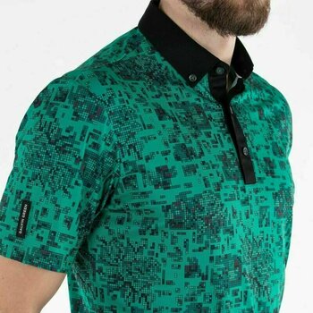 Tricou polo Galvin Green Maddox Ventil8+ Verde L Tricou polo - 5