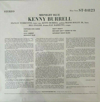 Vinyl Record Kenny Burrell - Midnight Blue (LP) - 2