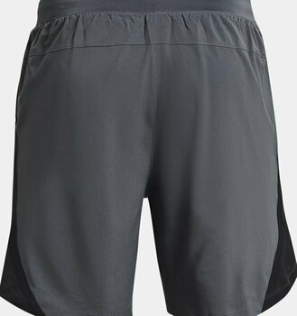Running shorts Under Armour UA Launch SW 7'' 2 in 1 Pitch Gray/Black/Reflective S Running shorts - 2