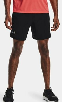 Lühikesed jooksupüksid Under Armour UA Launch Run 7'' Mens Shorts Black/Black/Reflective S - 6