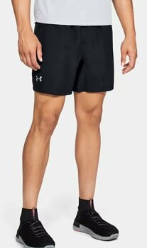 Lühikesed jooksupüksid Under Armour UA Speed Stride 7'' Run Mens Shorts Black/Black/Reflective S - 3