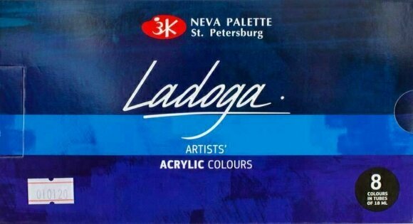 Akrylová barva Nevskaya Palitra 2241178 Sada akrylových barev 8x18 ml - 2