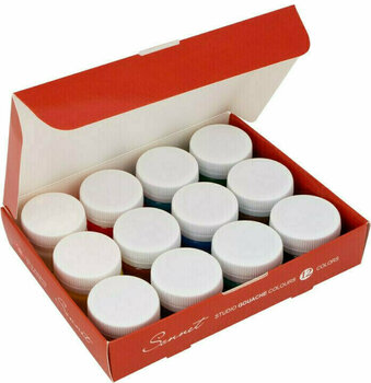 Tintas de guache Nevskaya Palitra 36411571 Set of Gouache Paints 12 x 20 ml - 3