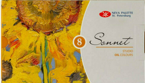 Aceite de colores Nevskaya Palitra Sonnet Set of Oil Paints 8x10 ml - 2