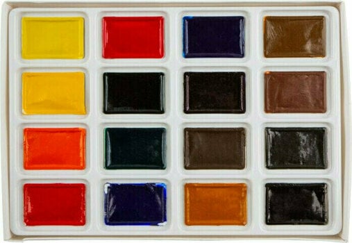 Watercolour Paint Nevskaya Palitra Sonnet Set of Watercolour Paints 16 pcs - 2