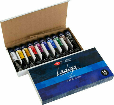 Aκρυλικό Χρώμα Nevskaya Palitra 2241142 Σετ ακρυλικά χρώματα 10x46 ml - 2